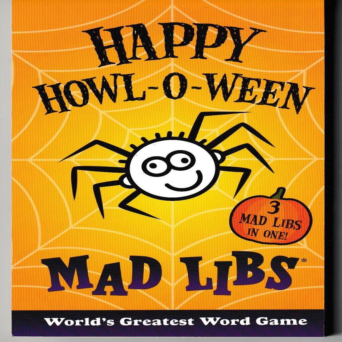 Happy Howl-o-ween Mad Libs