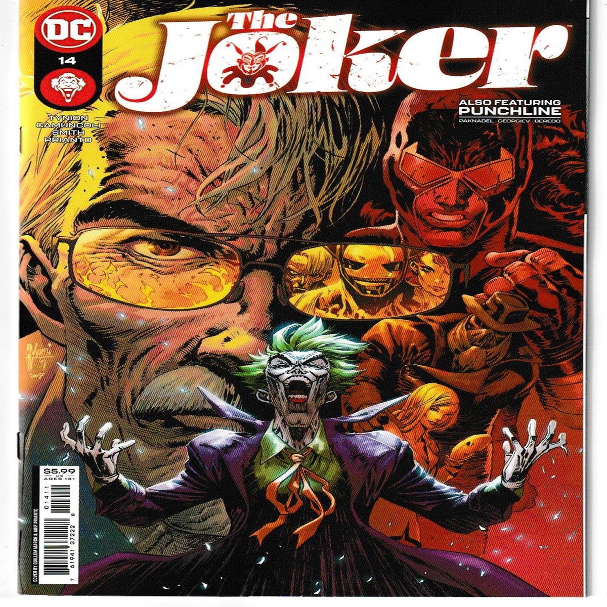 JOKER #14 CVR A (DC 2022) "NEW UNREAD"