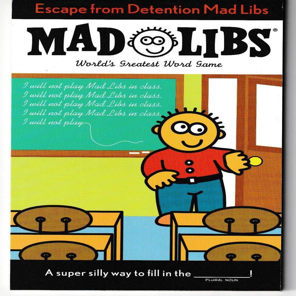 Escape from Detention Mad Libs