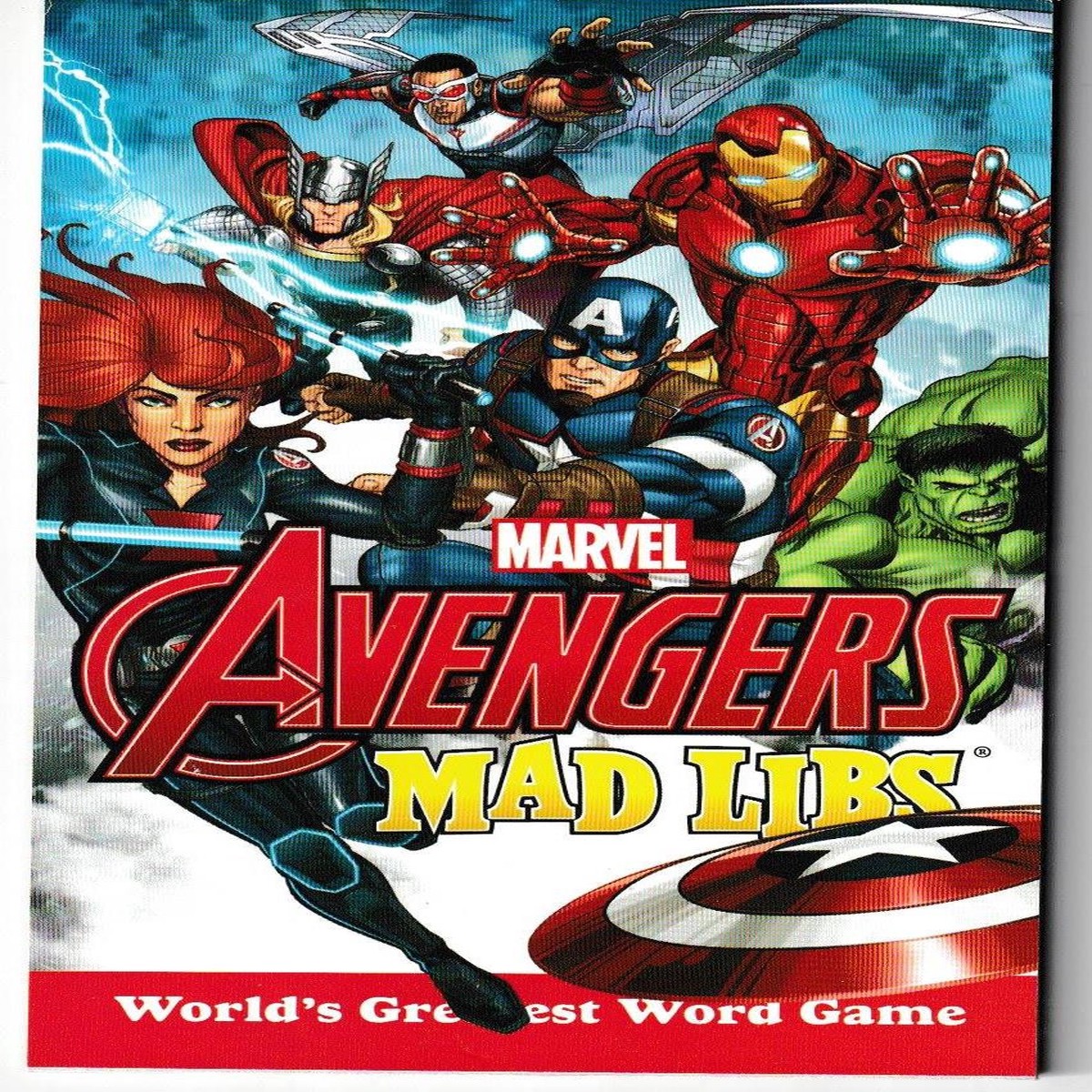Marvel's Avengers Mad Libs
