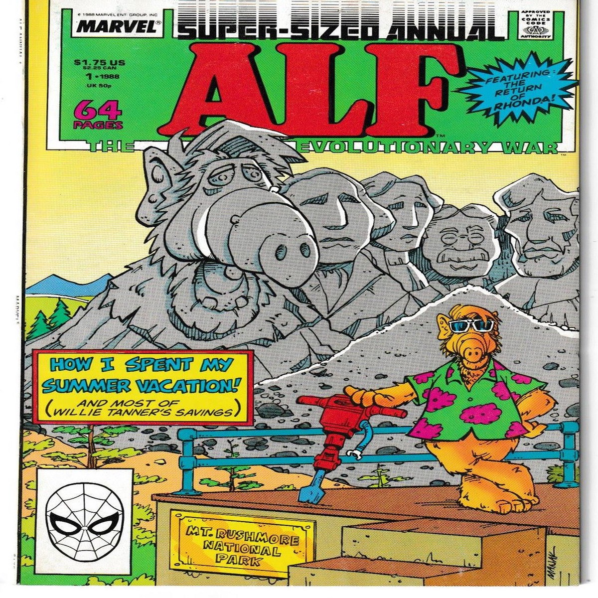 ALF ANNUAL #1 (MARVEL 1988)