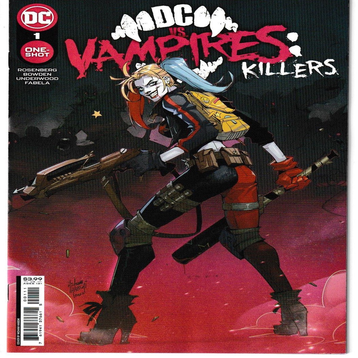 DC VS VAMPIRES KILLERS #1 CVR A (DC 2022) "NEW UNREAD"