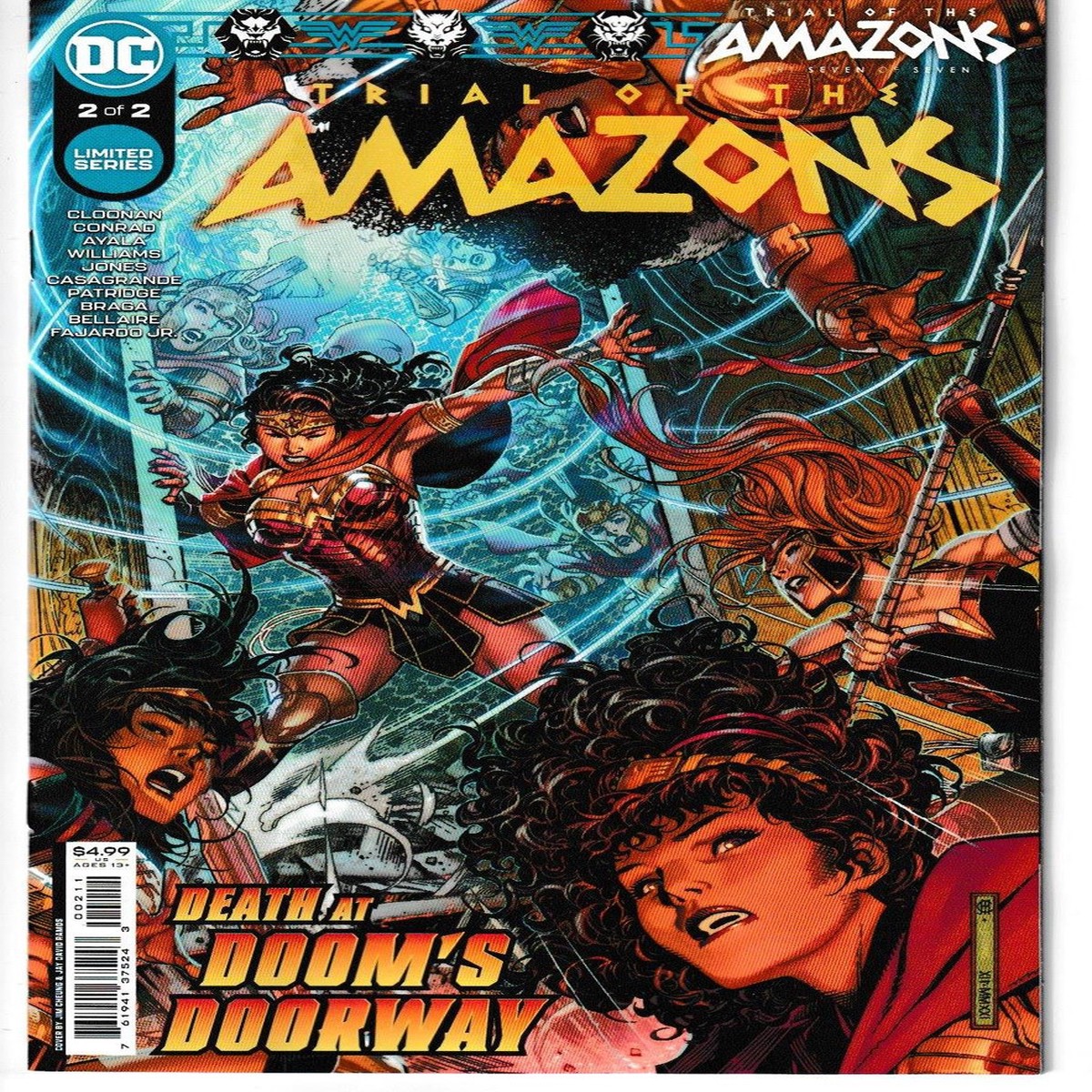 TRIAL OF THE AMAZONS #2 (OF 2) CVR A (DC 2022) "NEW UNREAD"