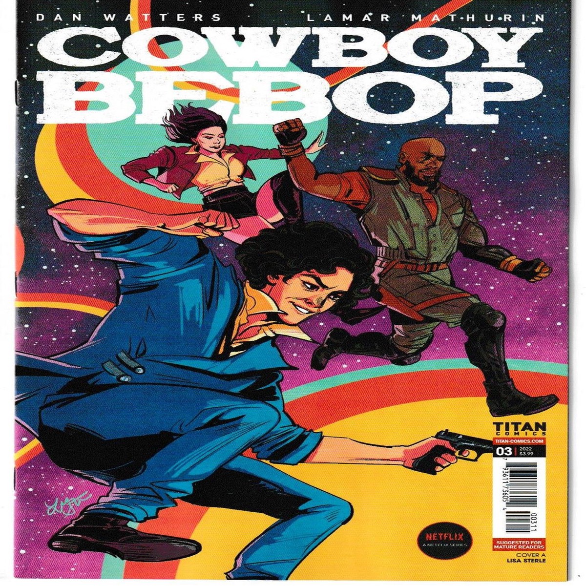 COWBOY BEBOP #3 (TITAN 2022) “NEW UNREAD”