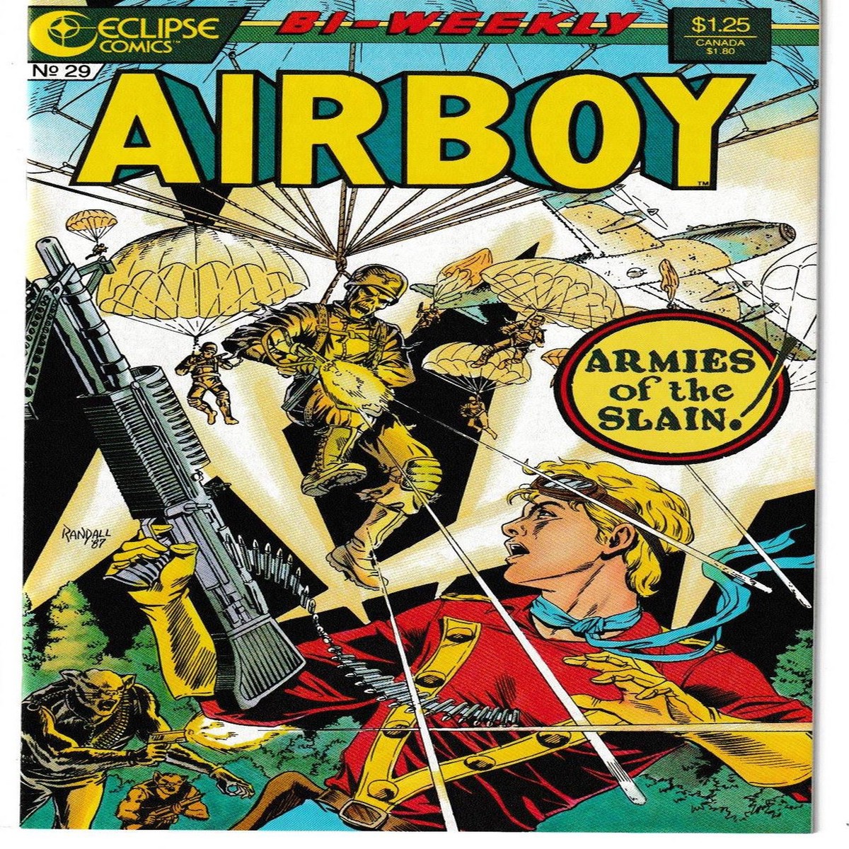 AIRBOY #29 (ECLIPSE 1987)