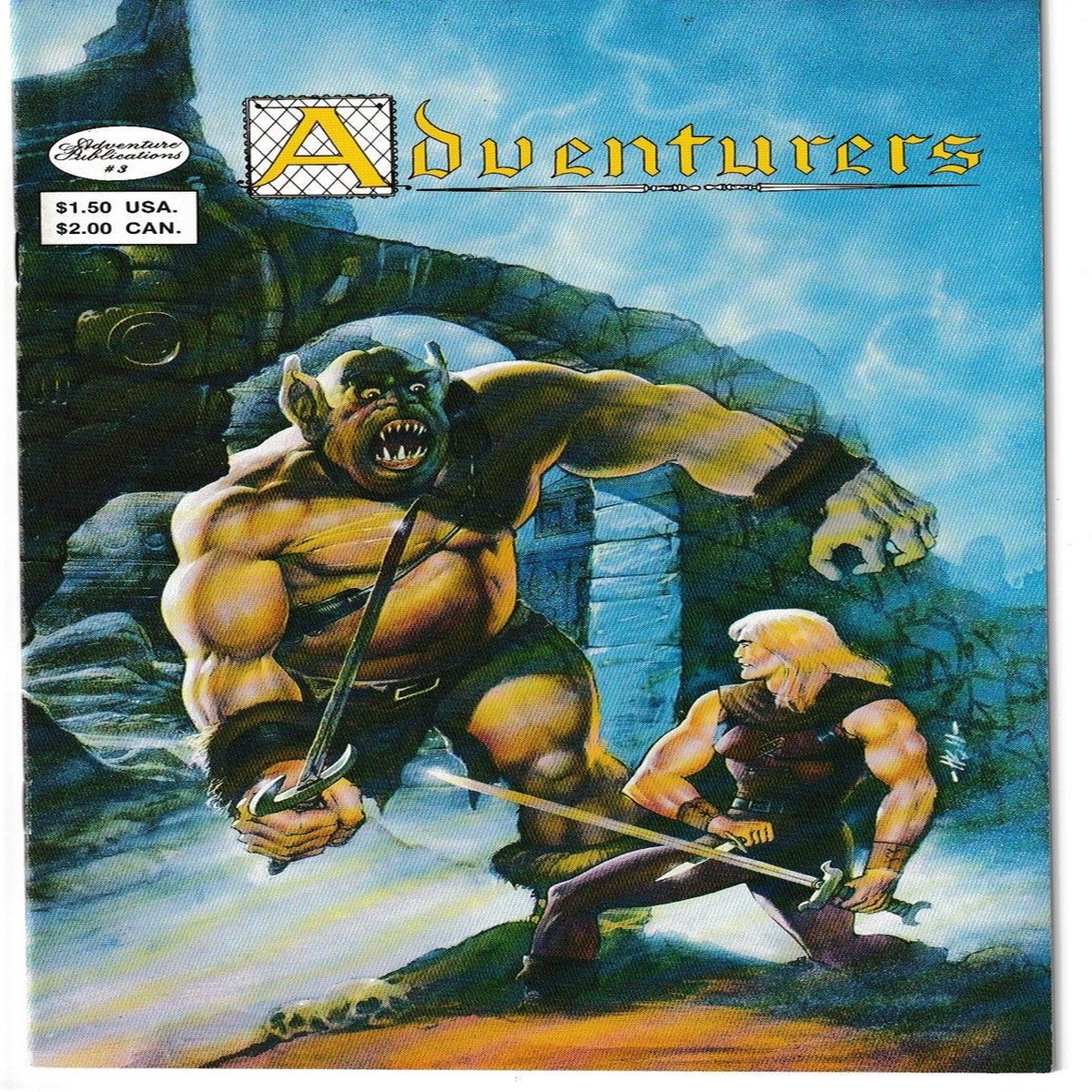 ADVENTURERS #3 (ADVENTURE 1986)