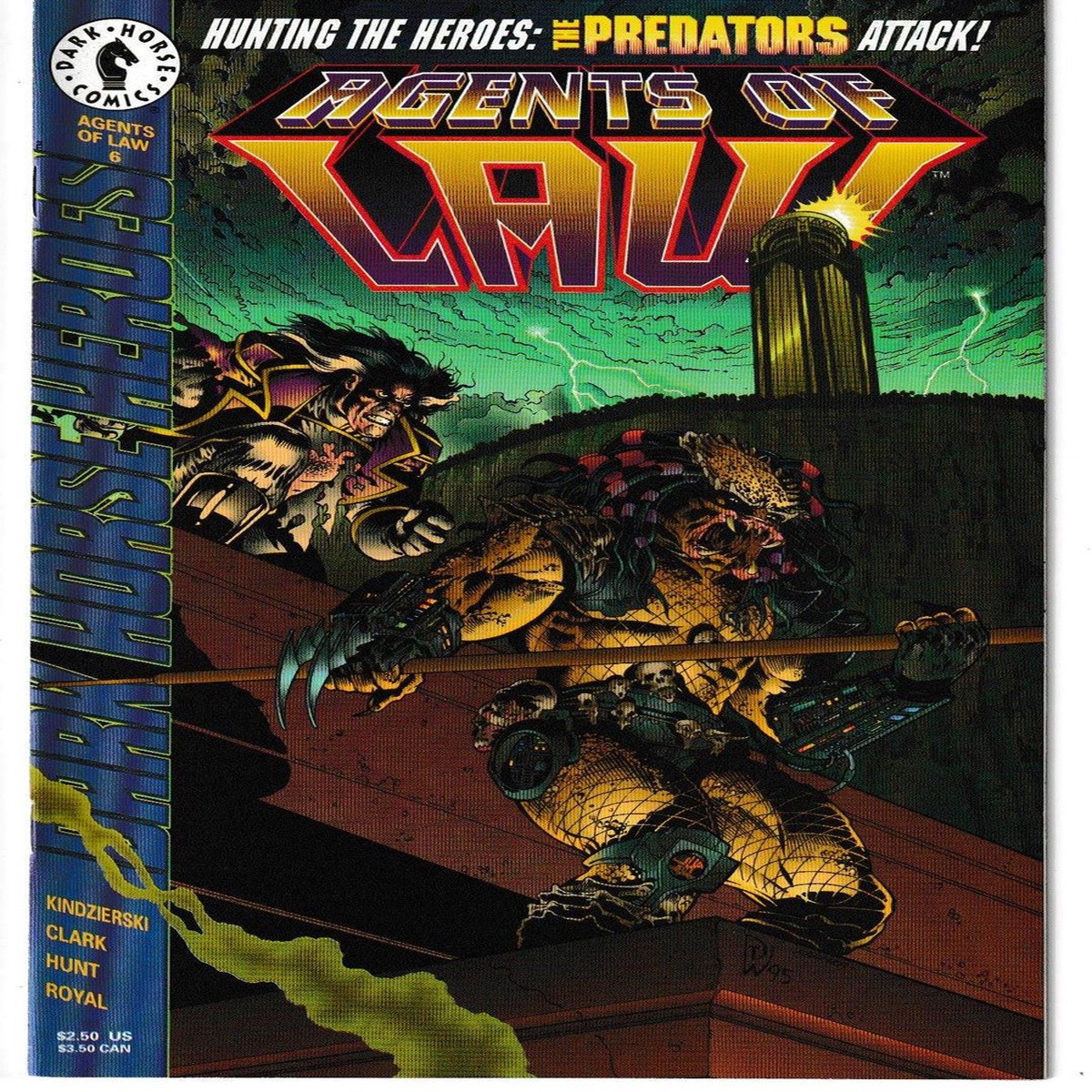 AGENTS OF LAW #6 (DARK HORSE 1995)