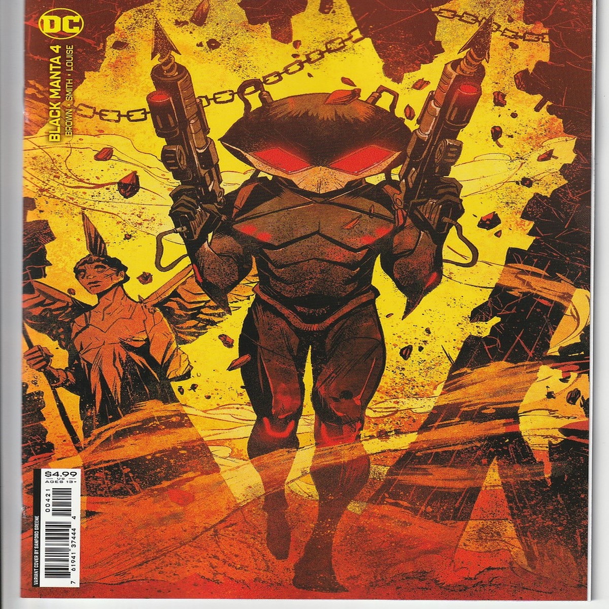 BLACK MANTA #4 (OF 6) CVR B (DC 2021) "NEW UNREAD"
