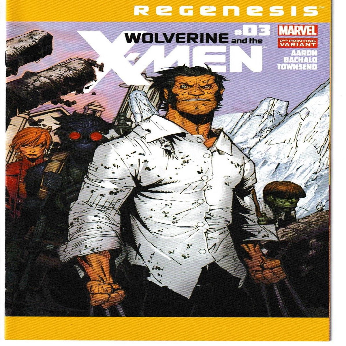 WOLVERINE AND THE X-MEN (2011) #03 SECOND PRINT (MARVEL 2012)
