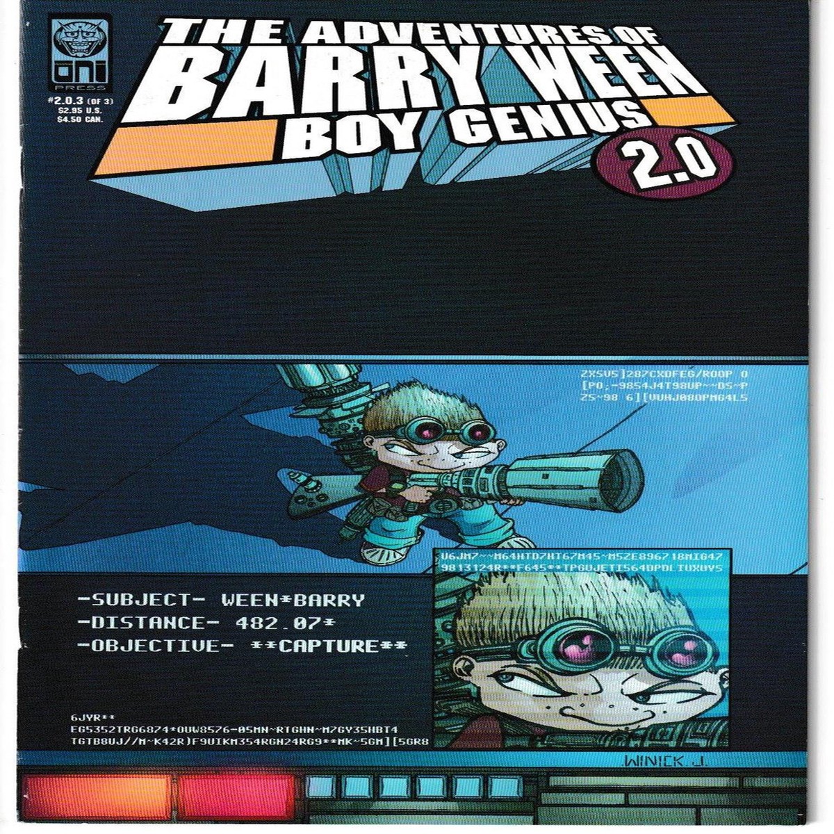 ADVENTURES OF BARRY WEEN BOY GENIUS 2.0 #3 (ONI 2000)