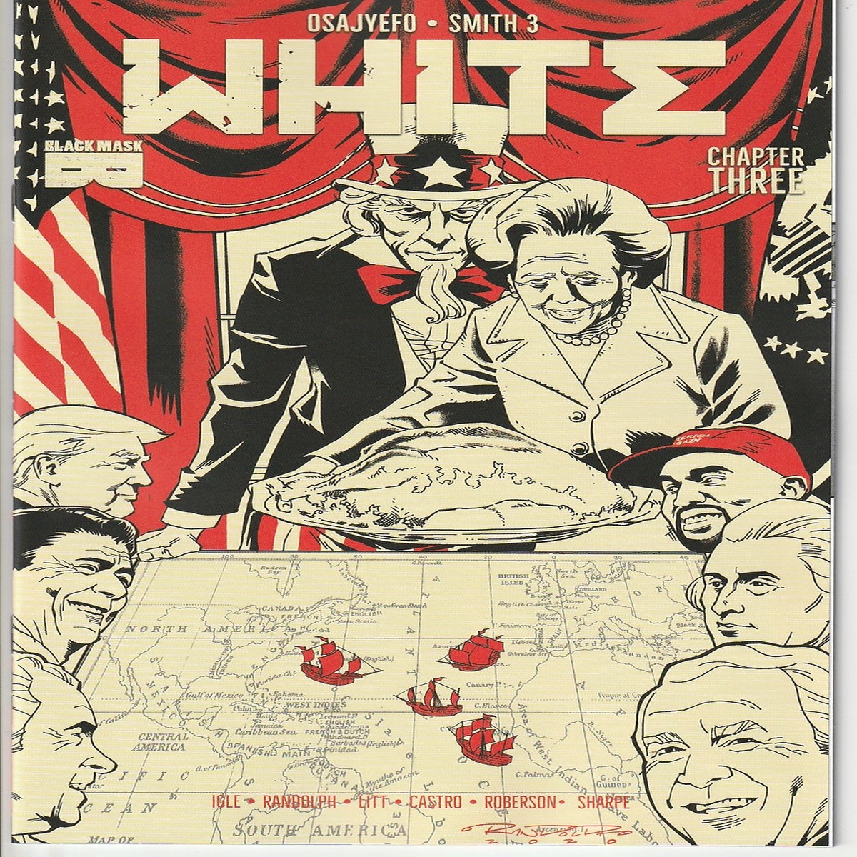 WHITE #3 (BLACK MASK 2021) "NEW UNREAD"