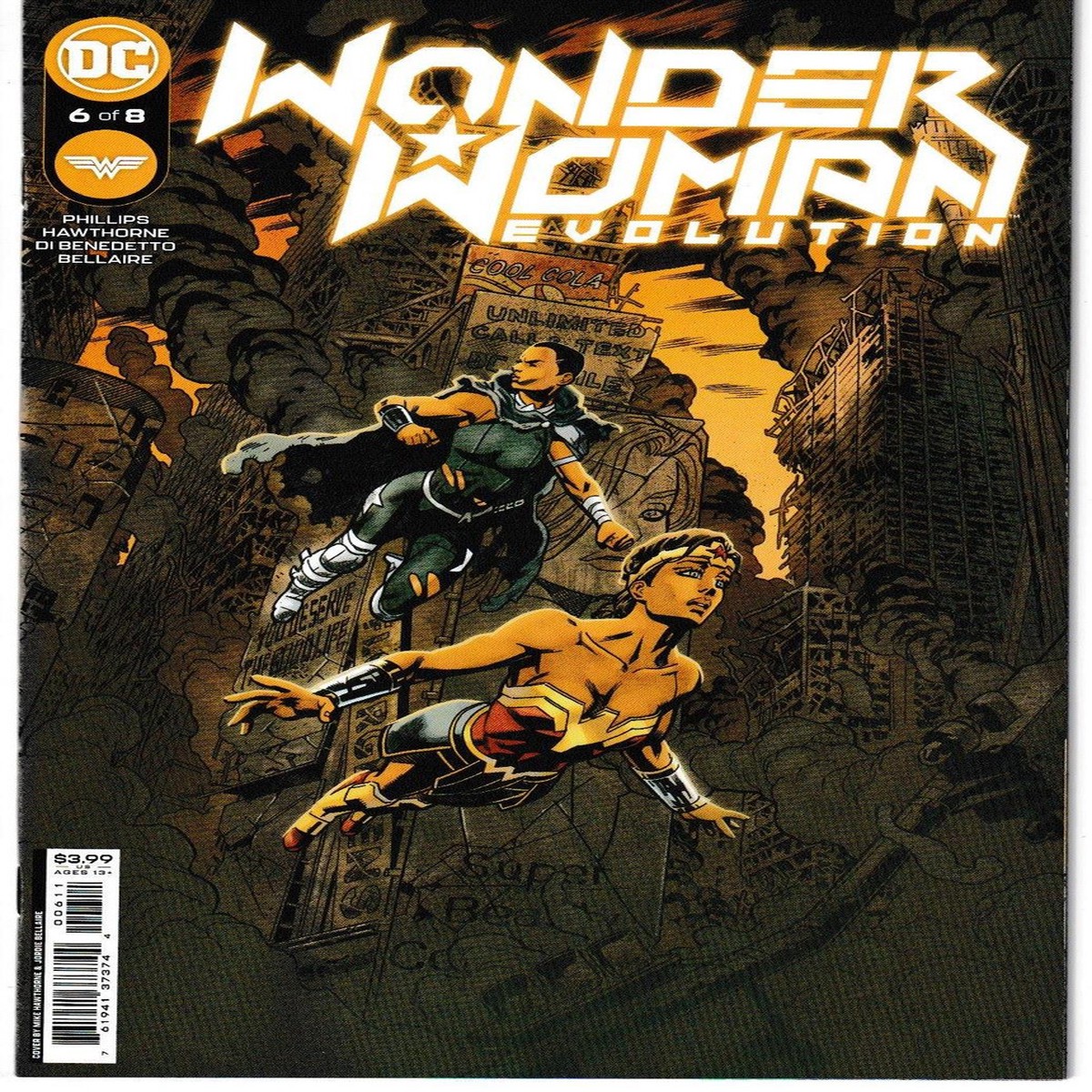 WONDER WOMAN EVOLUTION #6 (OF 8) CVR A (DC 2022) "NEW UNREAD"
