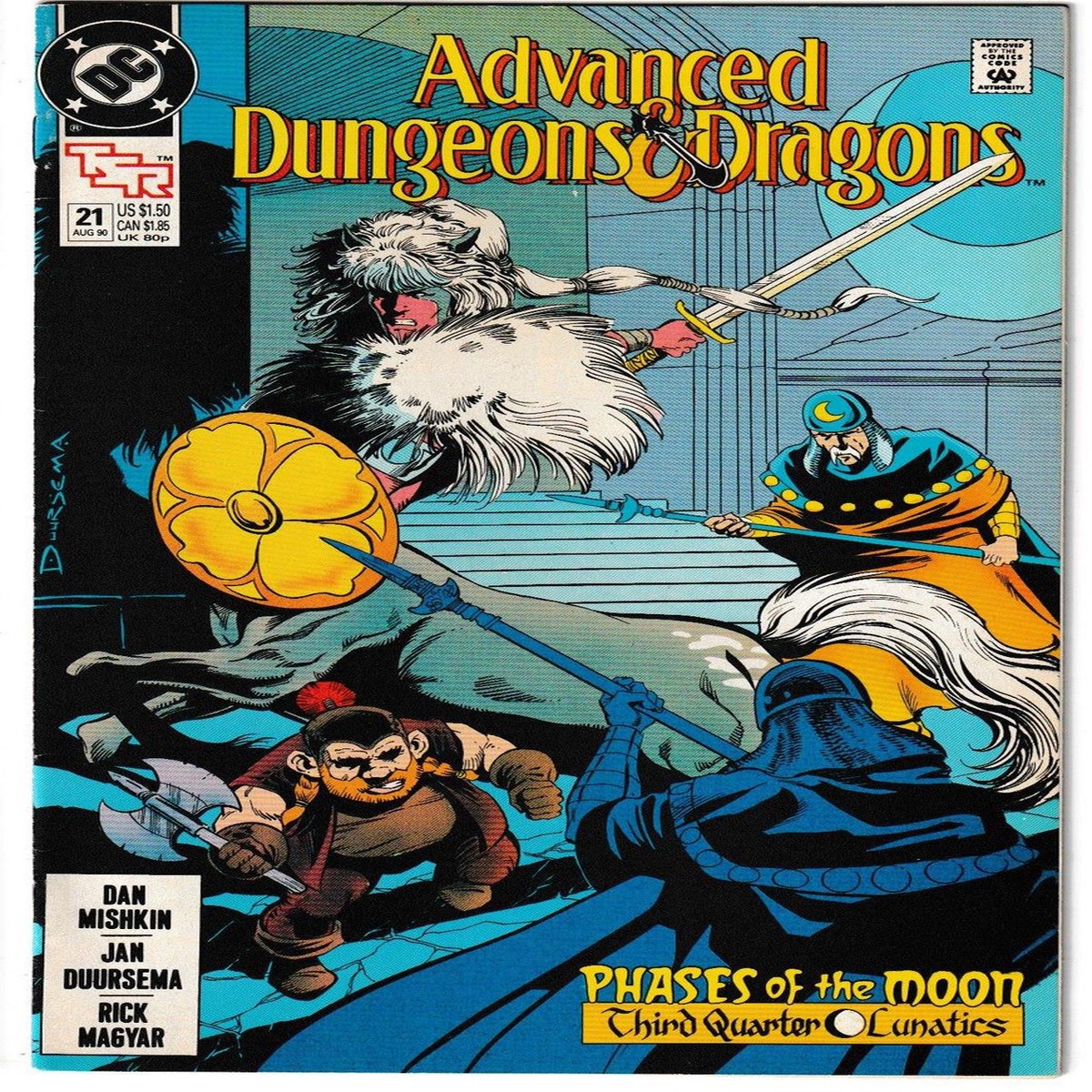ADVANCED DUNGEONS AND DRAGONS #21 (DC 1990)