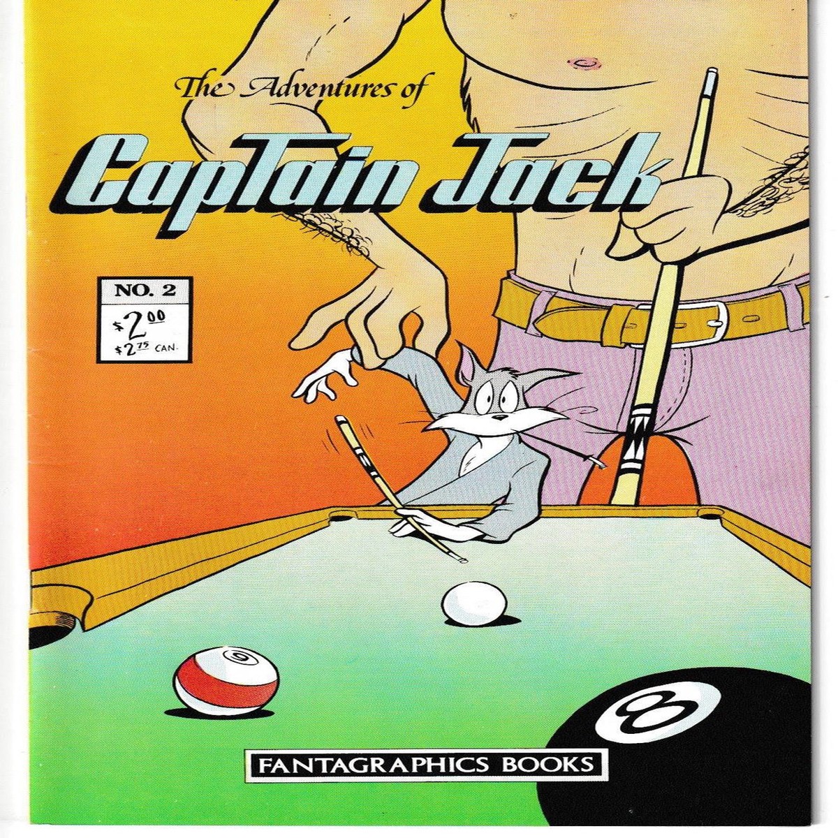 ADVENTURES OF CAPTAIN JACK #02 (FANTAGRAPHICS 1986)
