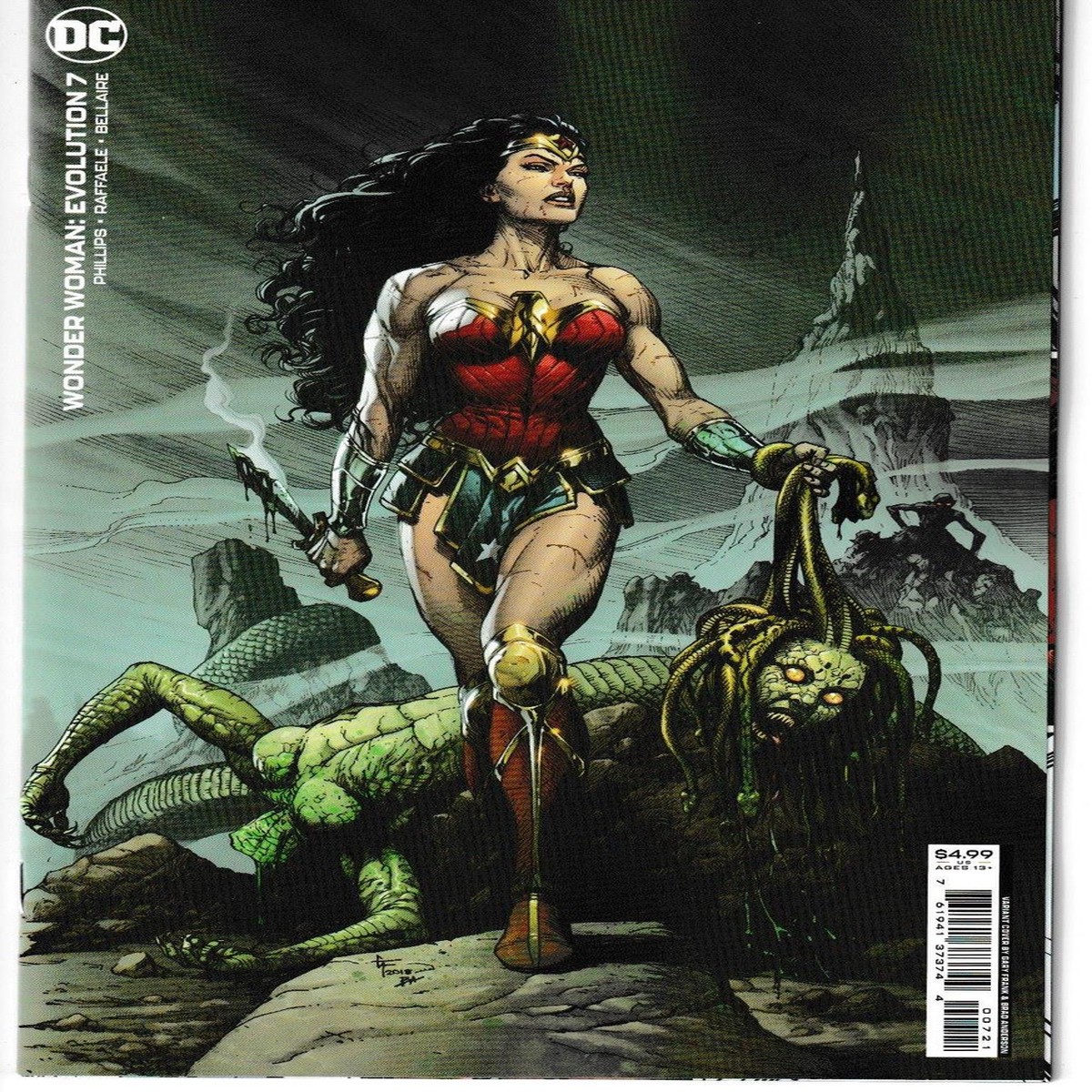 WONDER WOMAN EVOLUTION #7 (OF 8) CVR B (DC 2022) "NEW UNREAD"