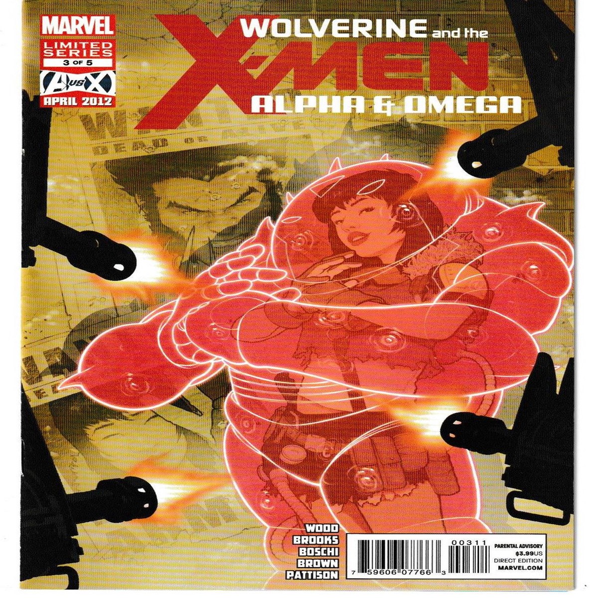 WOLVERINE AND THE X-MEN (2011) ALPHA & OMEGA #3 (MARVEL 2012)