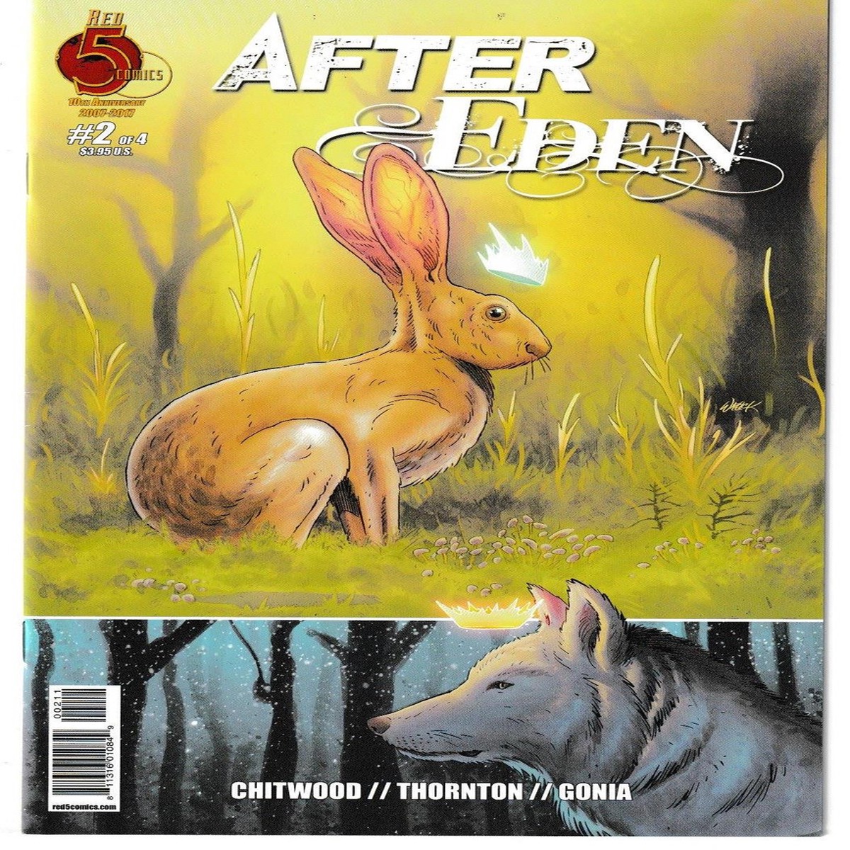 AFTER EDEN #2 (OF 4) (RED 5 2017) "NEW UNREAD"