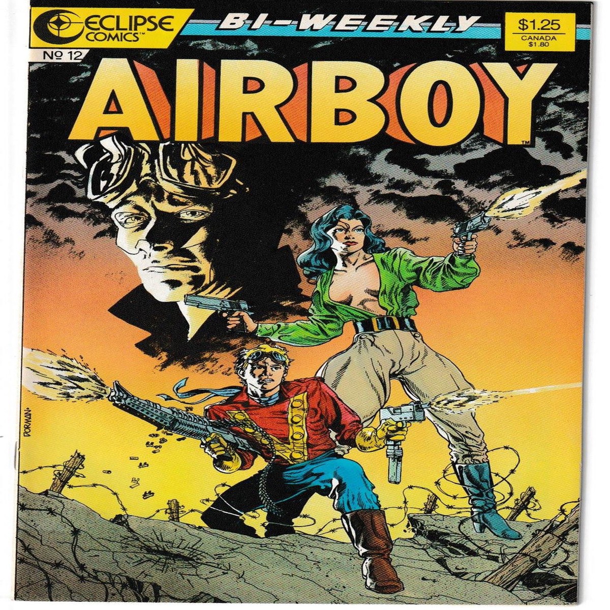 AIRBOY #12 (ECLIPSE 1986)