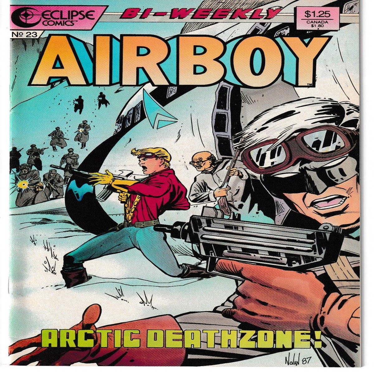 AIRBOY #23 (ECLIPSE 1987)