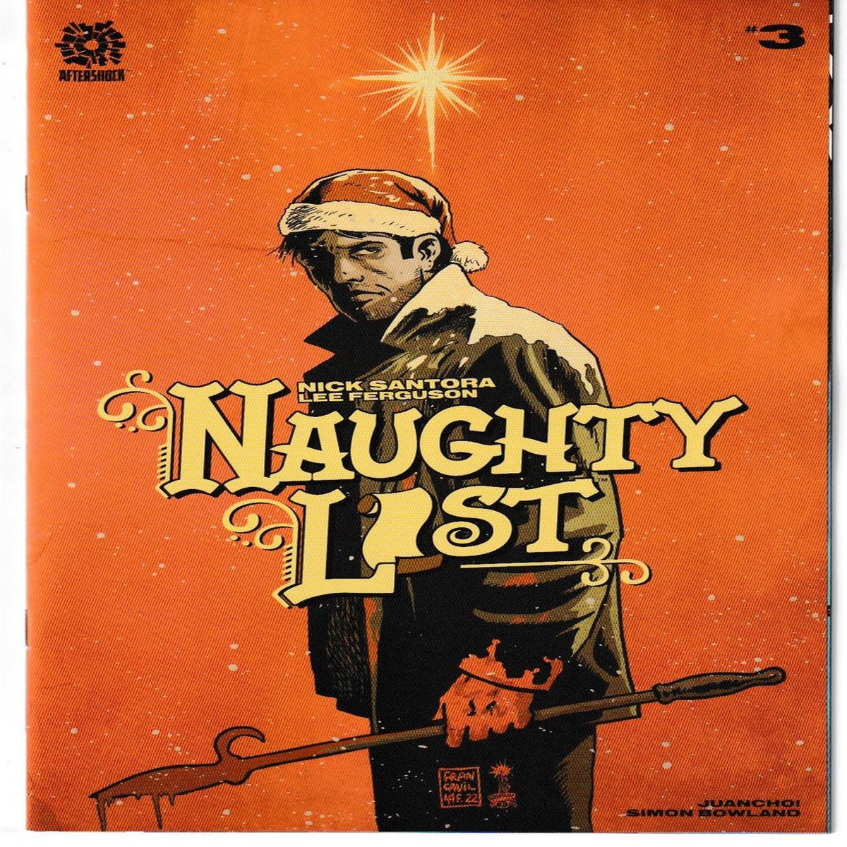 NAUGHTY LIST #3 (AFTERSHOCK 2022) "NEW UNREAD"