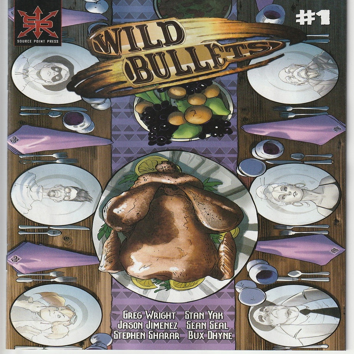WILD BULLETS #1 (OF 3) (SOURCE POINT PRESS 2021) "NEW UNREAD"