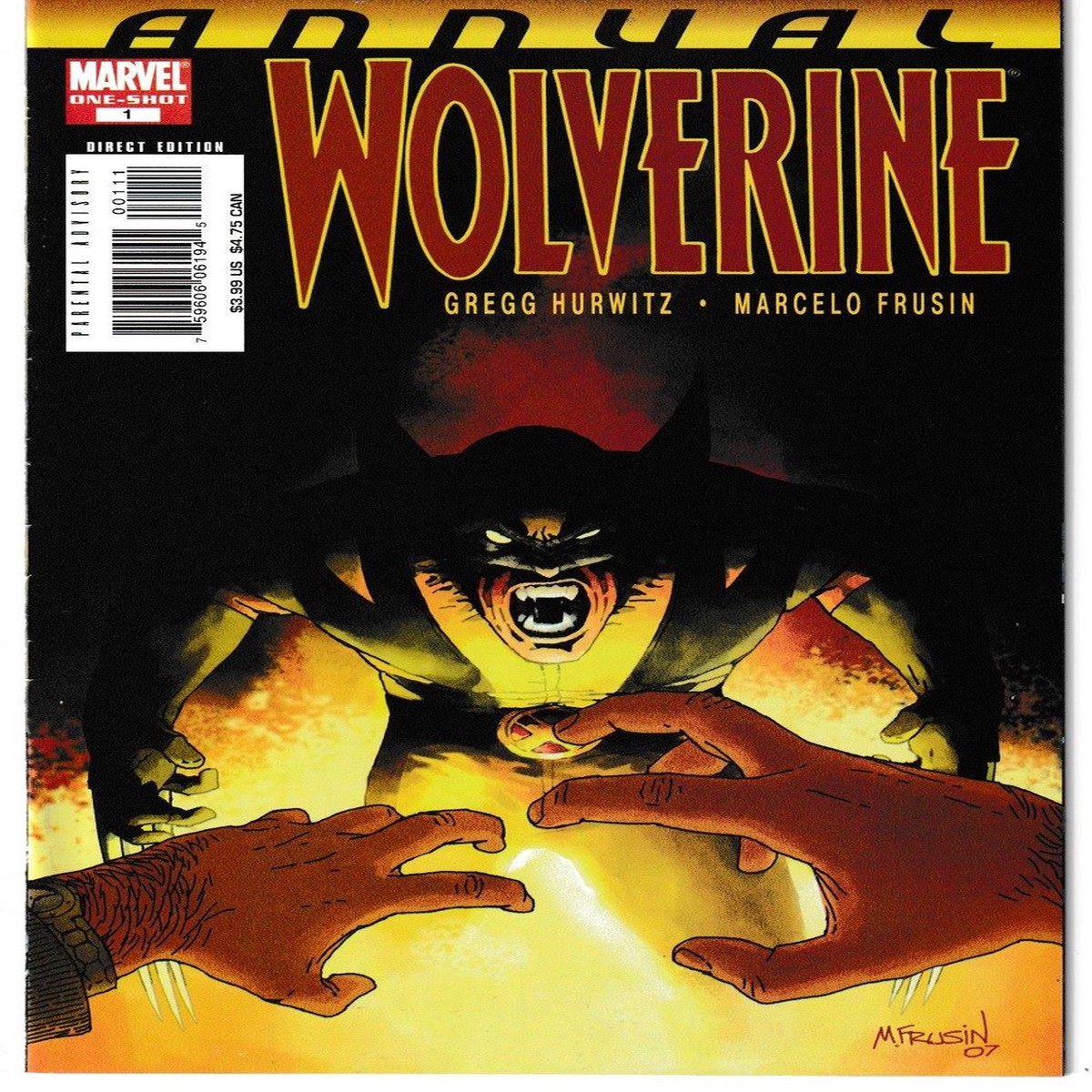 WOLVERINE (2003) ANNUAL #1 (MARVEL 2007)