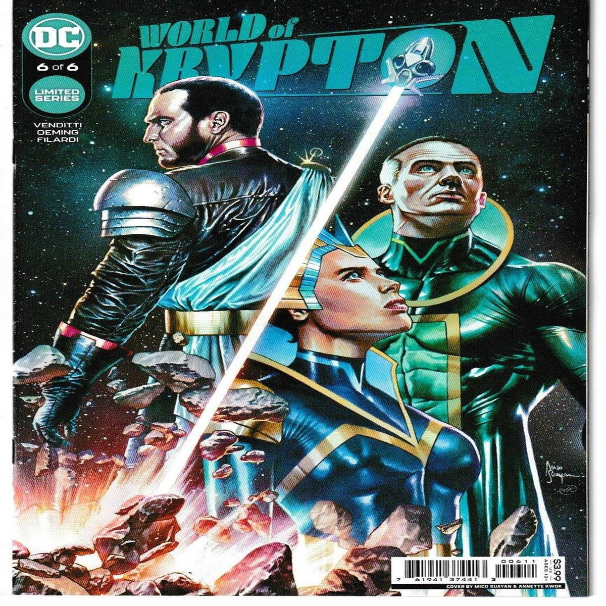 WORLD OF KRYPTON #6 (OF 6) CVR A (DC 2022) "NEW UNREAD"