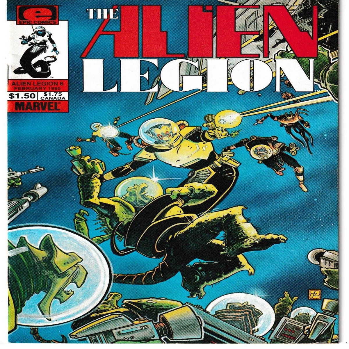 ALIEN LEGION #06 (EPIC 1985)