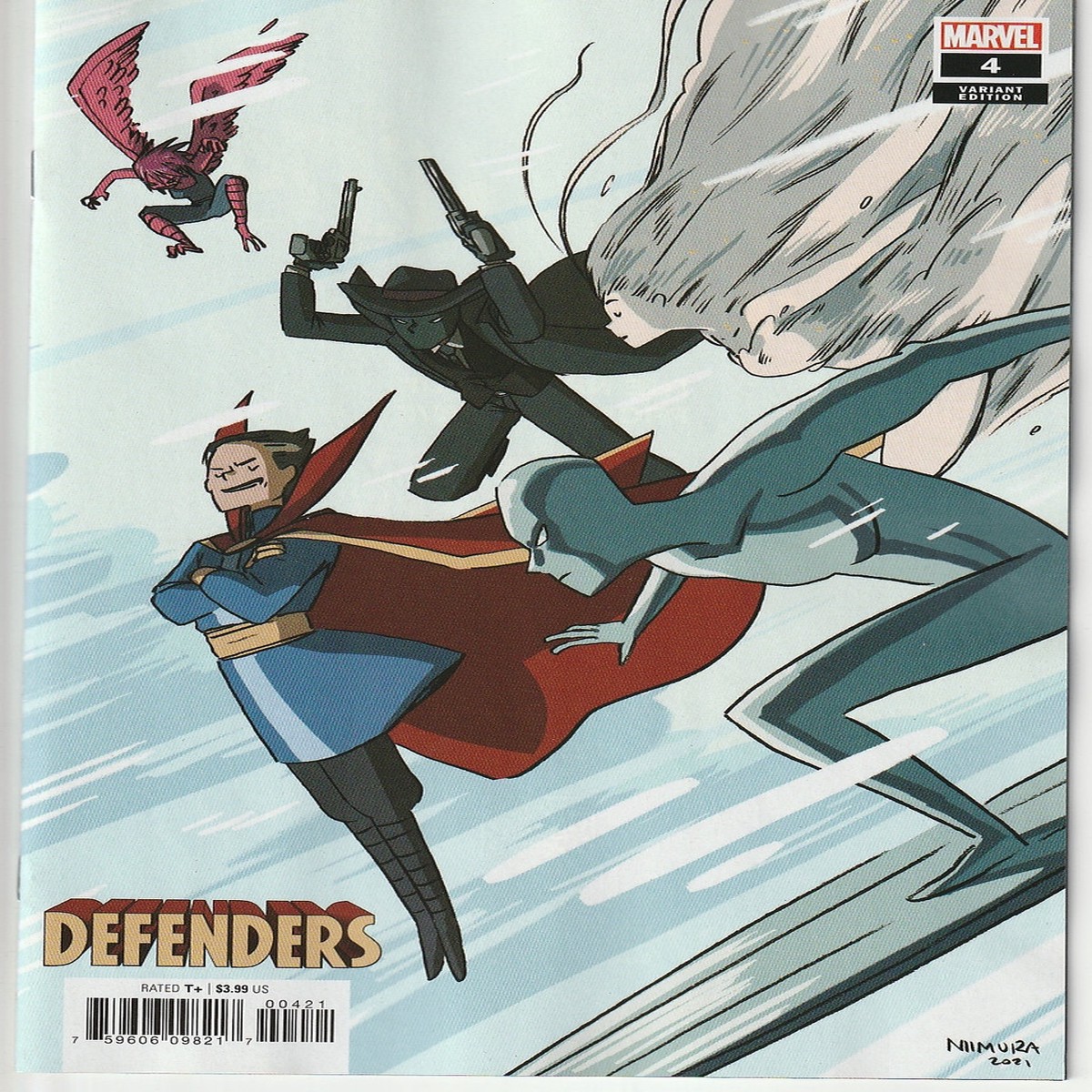 DEFENDERS (2021) #4 (OF 5) NIIMURA VAR (MARVEL 2021) "NEW UNREAD"