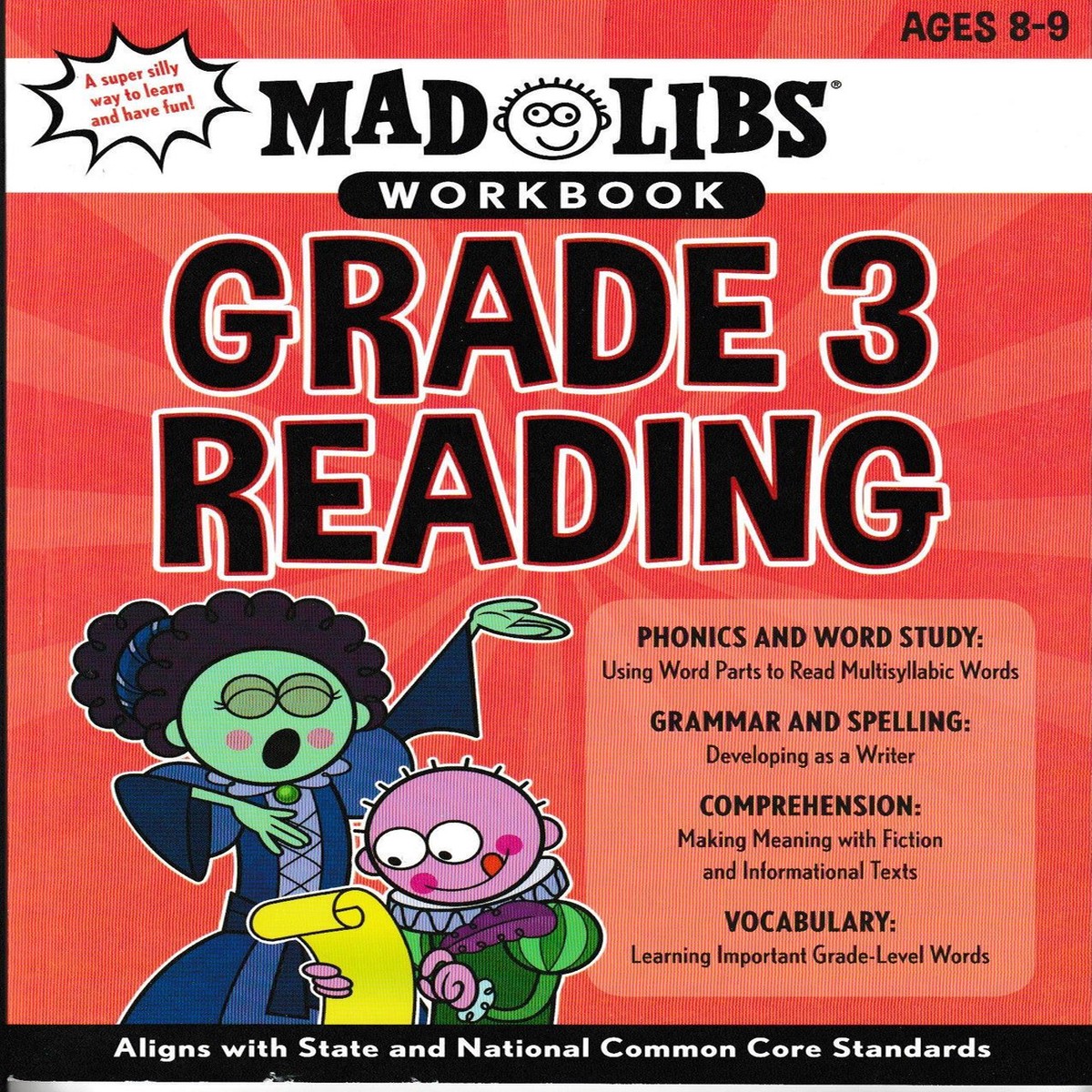 Mad Libs Workbook: Grade 3 Reading