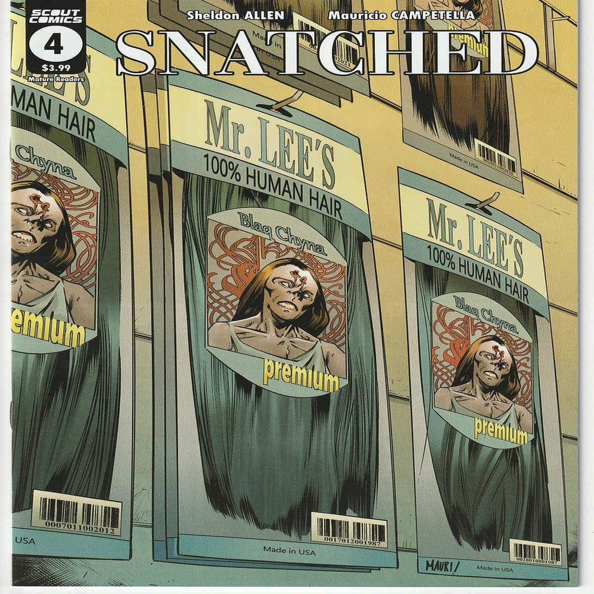 SNATCHED #4 (SCOUT 2021) "NEW UNREAD"