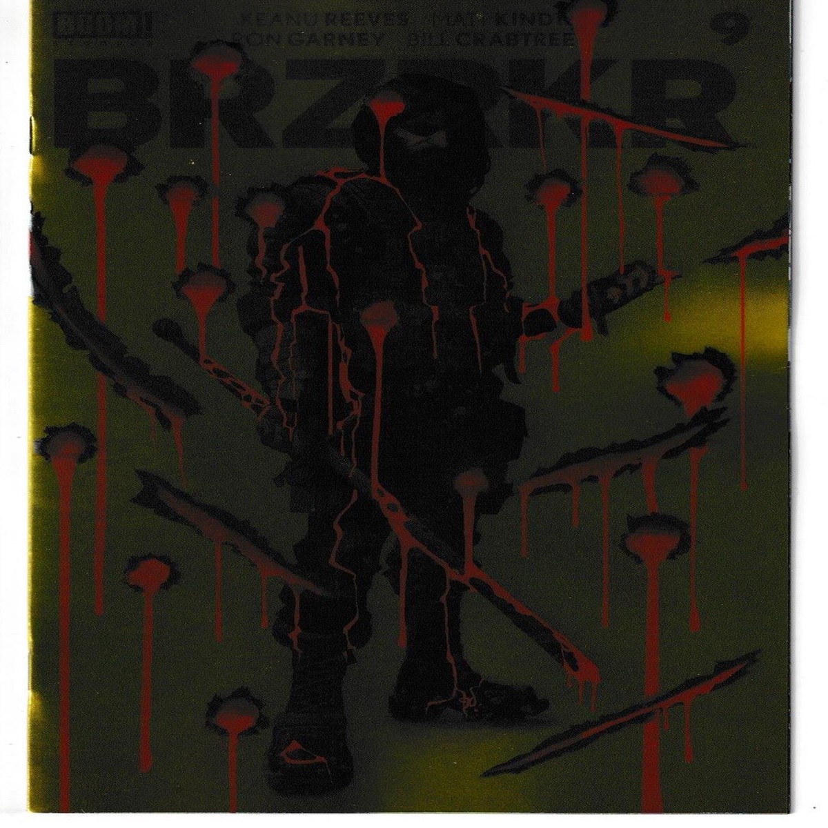 BRZRKR (BERZERKER) #09 (OF 12) CVR D DEL MUNDO FOIL (BOOM 2022) “NEW UNREAD”