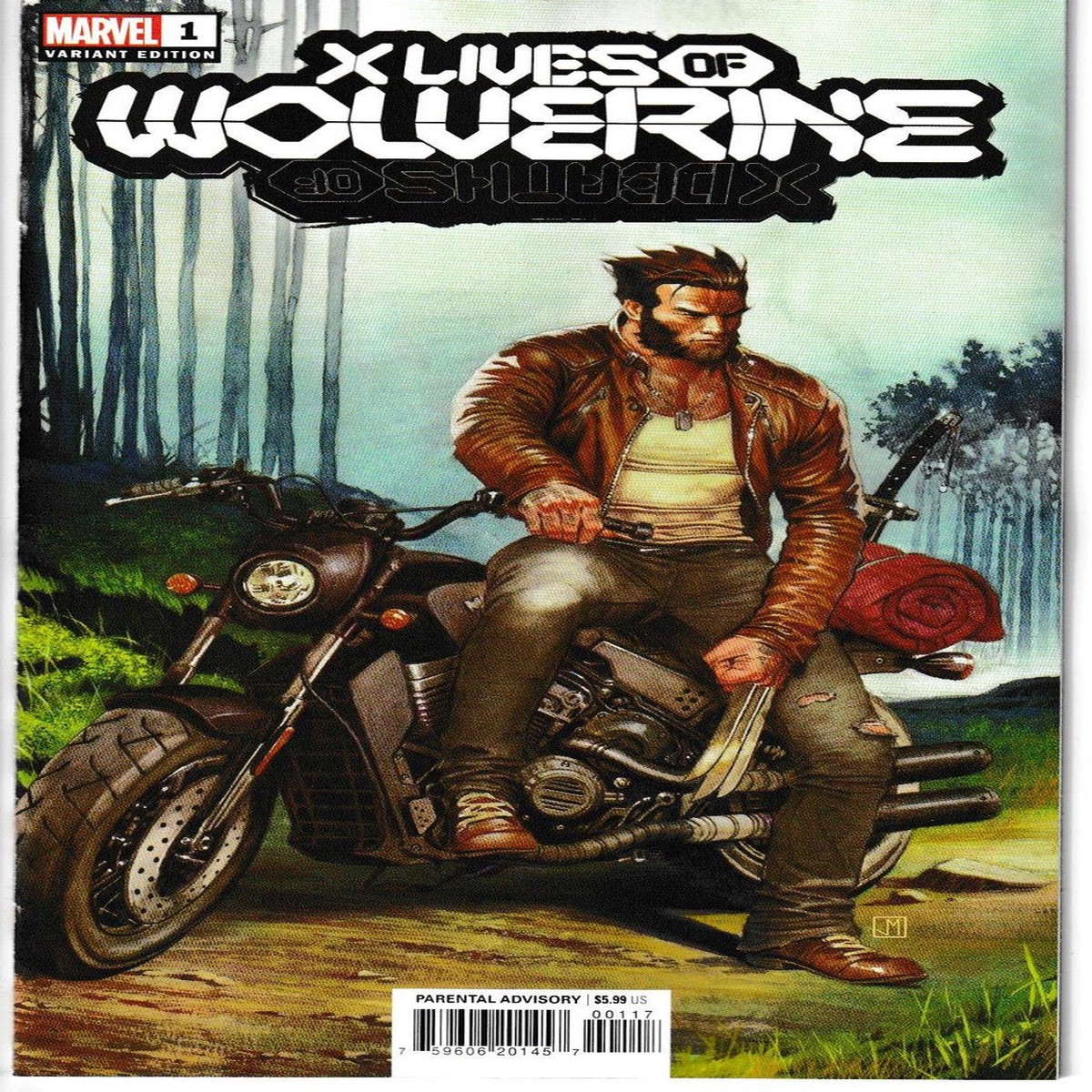 X LIVES OF WOLVERINE #1 MOLINA VAR (MARVEL 2022) "NEW UNREAD"