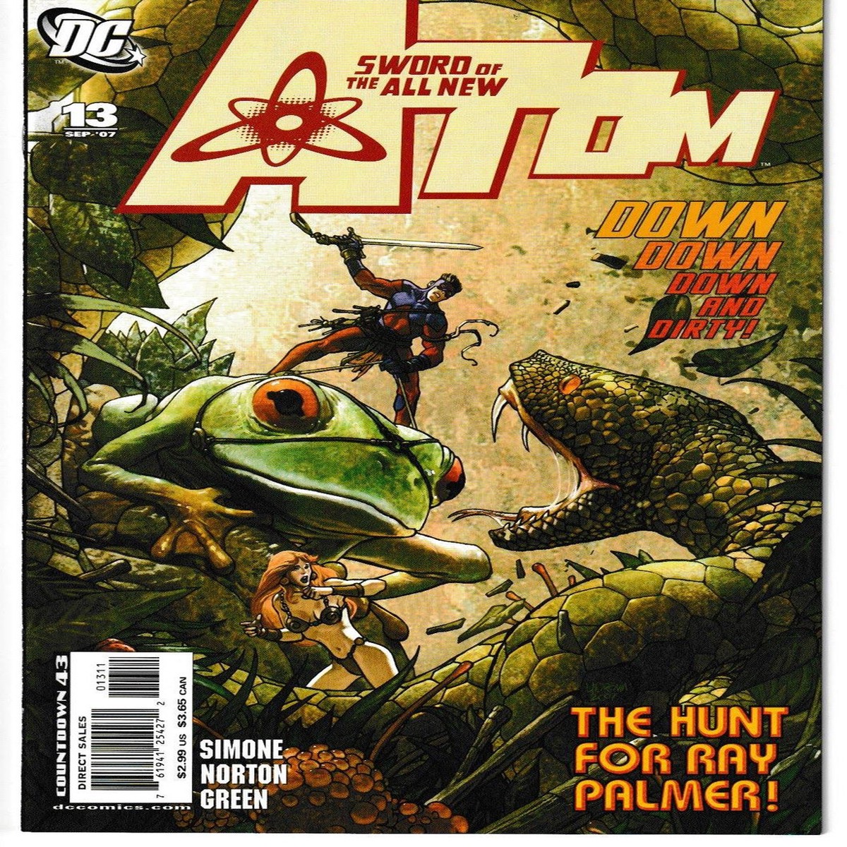 ALL NEW ATOM #13 (DC 2007)