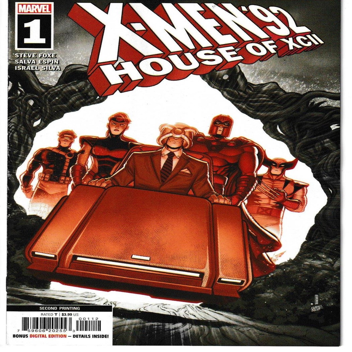 X-MEN 92 HOUSE OF XCII #1 (OF 5) 2ND PRINT BALDEON VAR (MARVEL 2022) "NEW UNREAD"