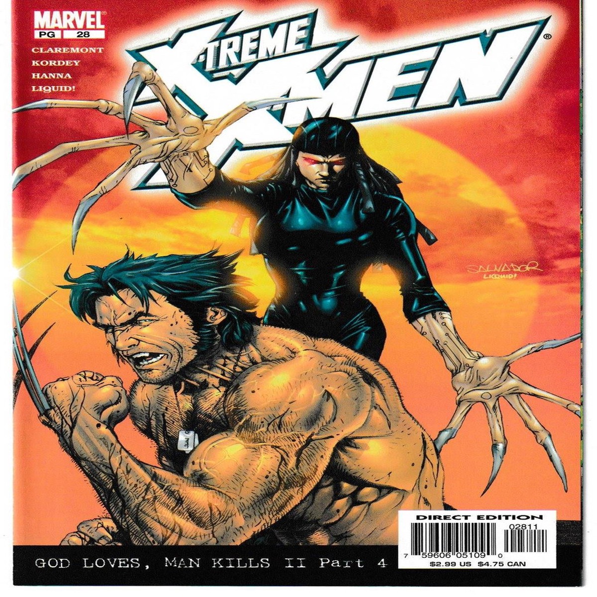 X-TREME X-MEN (2001) #28 (MARVEL 2003)