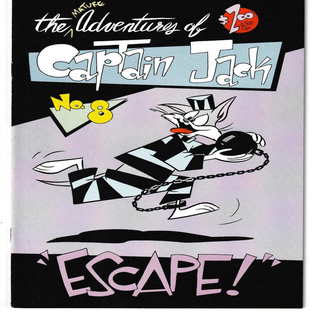 ADVENTURES OF CAPTAIN JACK #08 (FANTAGRAPHICS 1987)