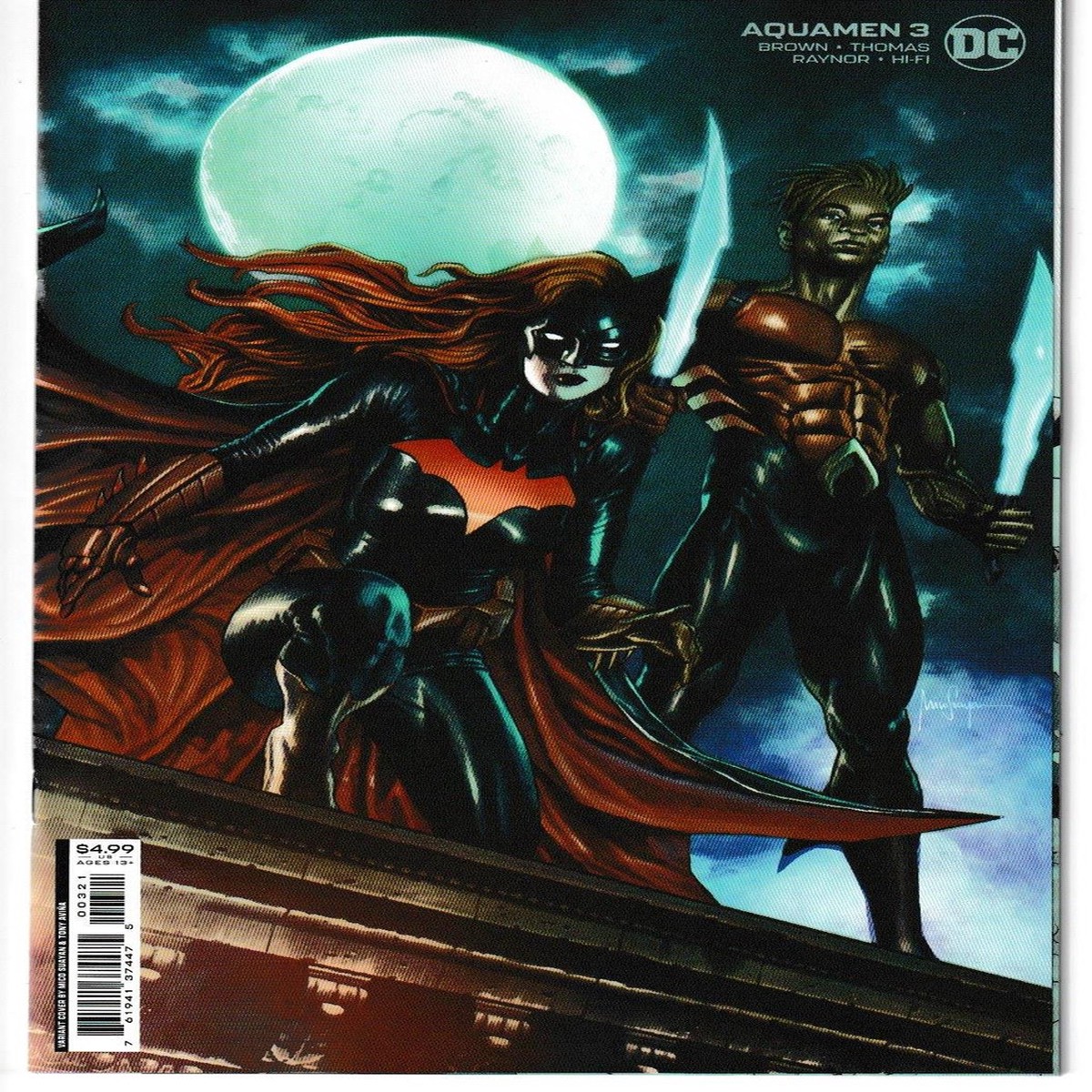 AQUAMEN #3 CVR B (DC 2022) “NEW UNREAD”