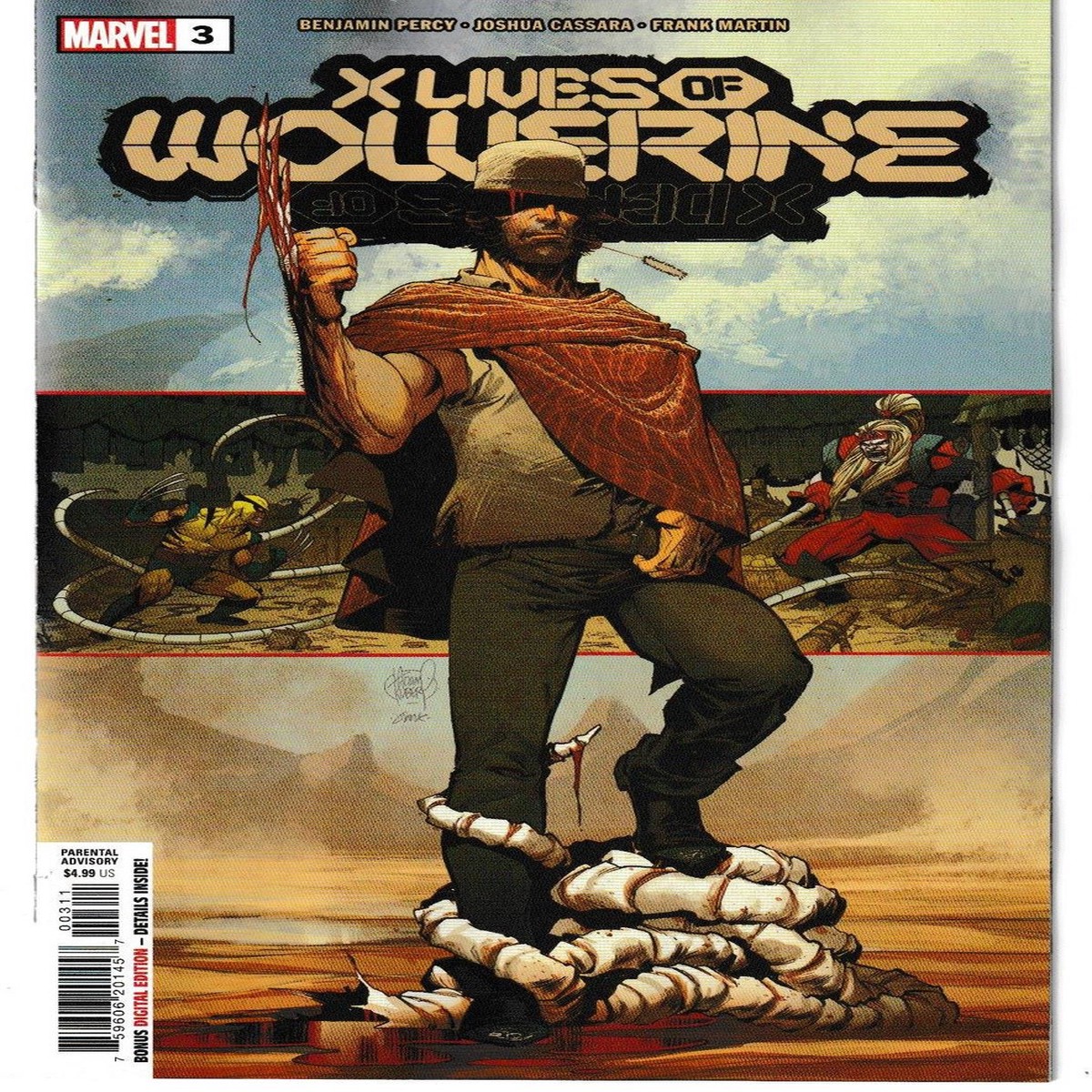 X LIVES OF WOLVERINE #3 (MARVEL 2022) "NEW UNREAD"