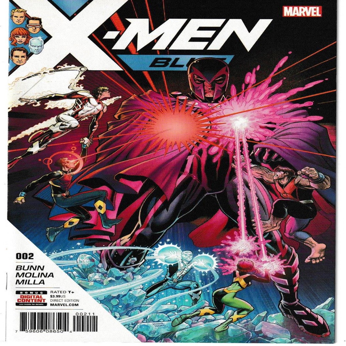X-MEN BLUE #02 (MARVEL 2017) "NEW UNREAD"