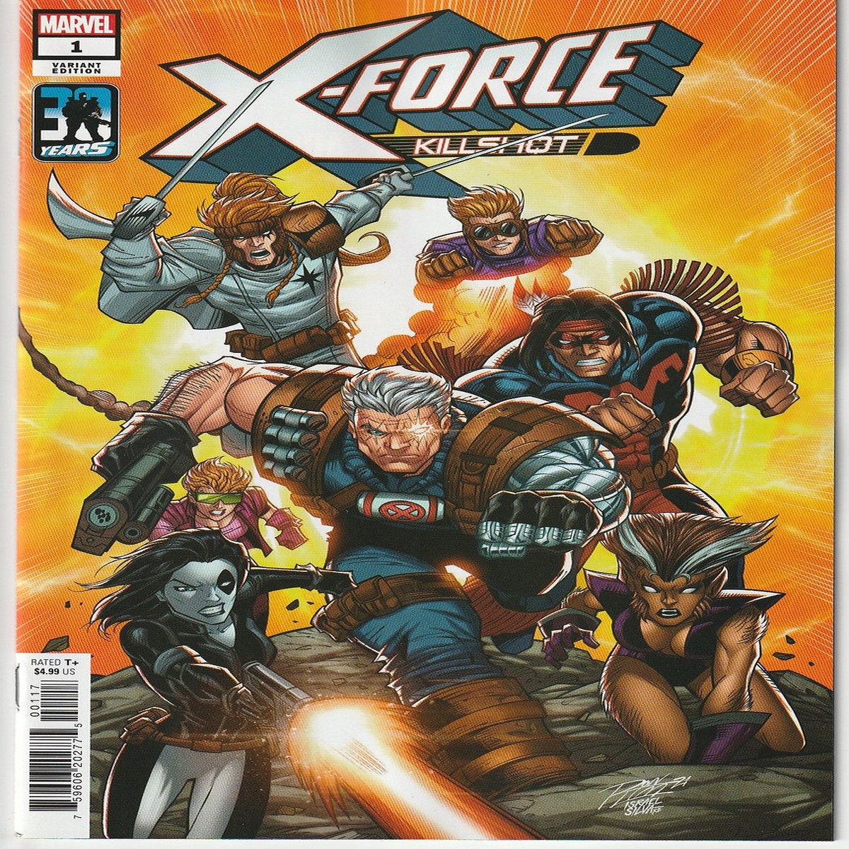 X-FORCE KILLSHOT ANNV SPECIAL #1 RON LIM VAR (MARVEL 2021) "NEW UNREAD"