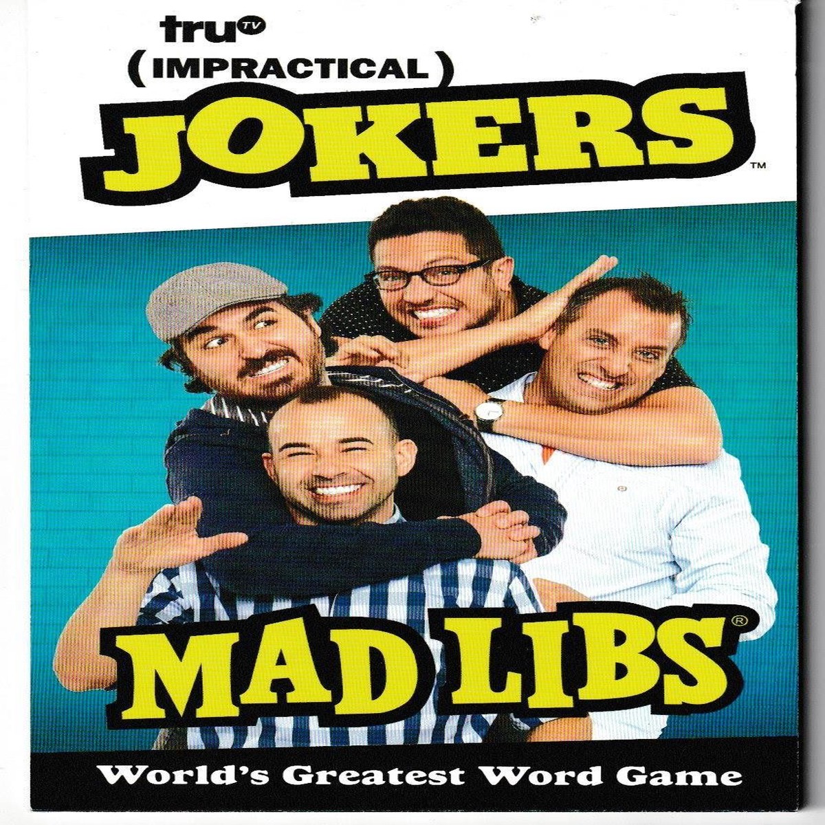 Impractical Jokers Mad Libs