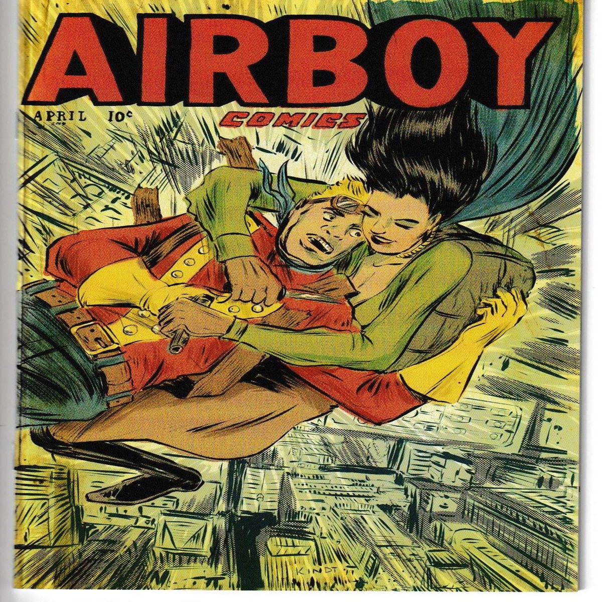 AIRBOY (2020) #51 CVR D KINDT (IT'S ALIVE 2020) "NEW UNREAD"
