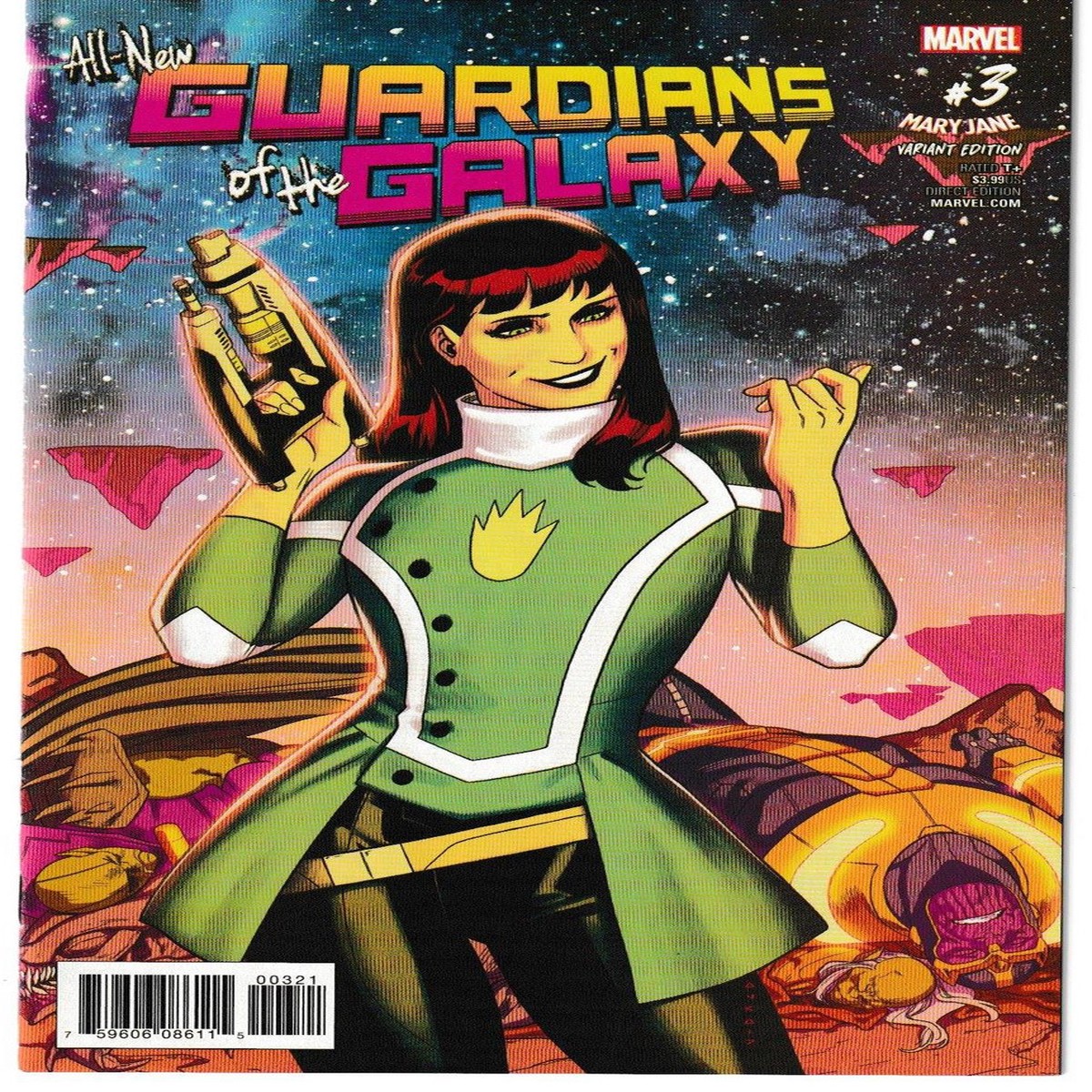 ALL NEW GUARDIANS OF GALAXY #03 MARY JANE VAR (MARVEL 2017) "NEW UNREAD"