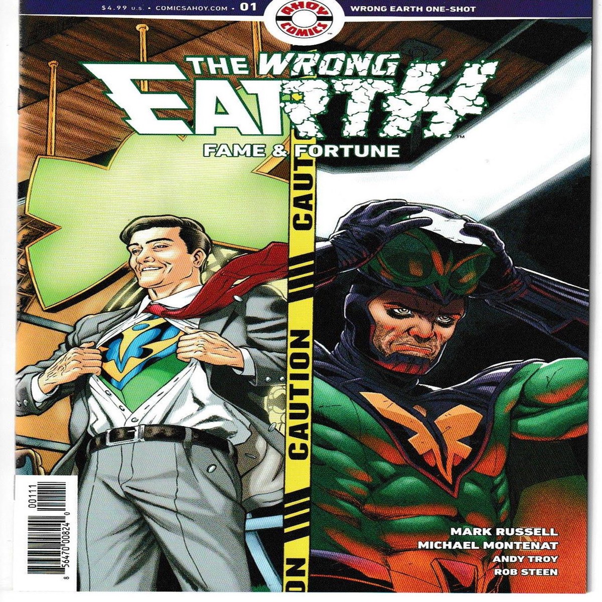 WRONG EARTH FAME & FORTUNE (AHOY 2022) "NEW UNREAD"
