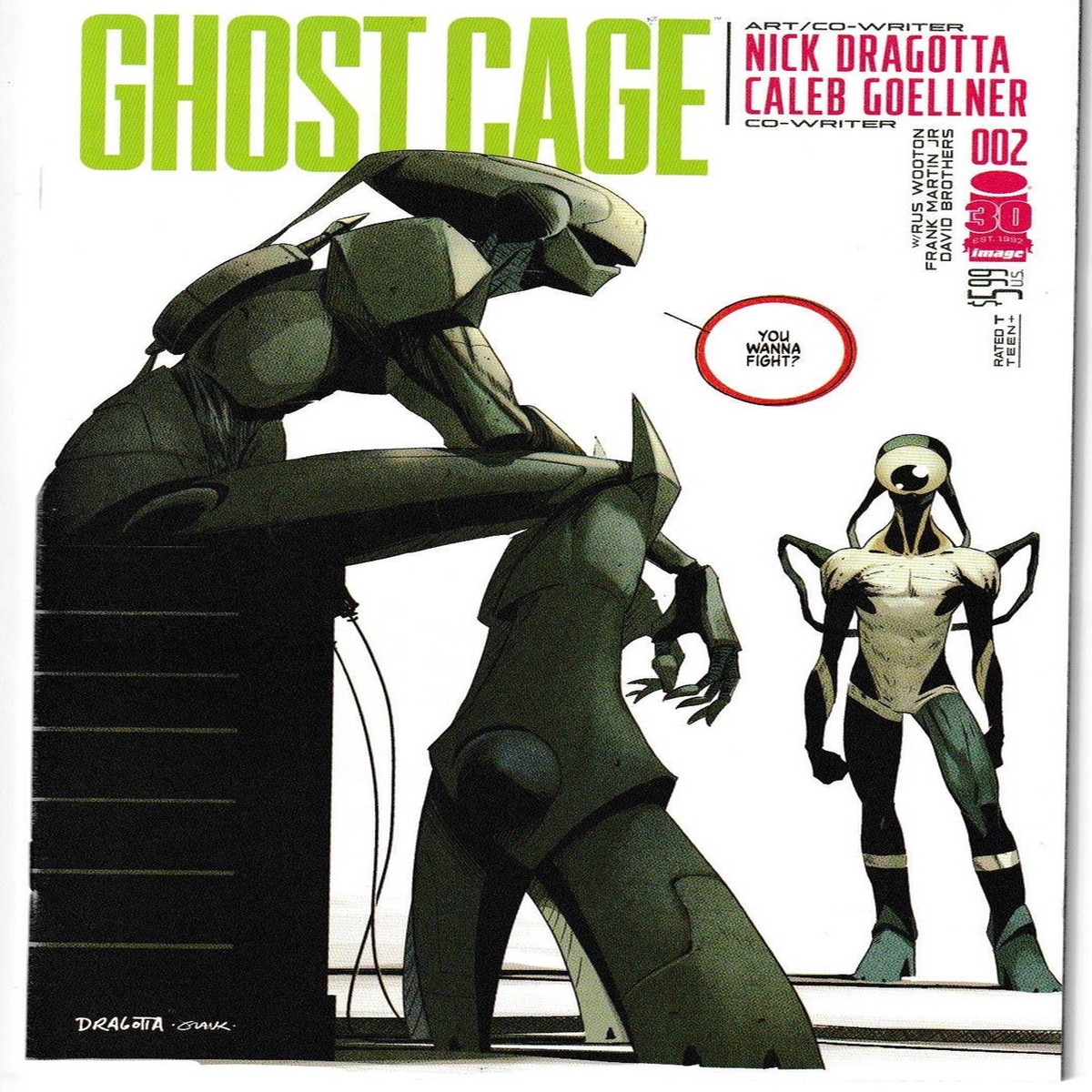 GHOST CAGE #2 (OF 3) (IMAGE 2022) “NEW UNREAD”