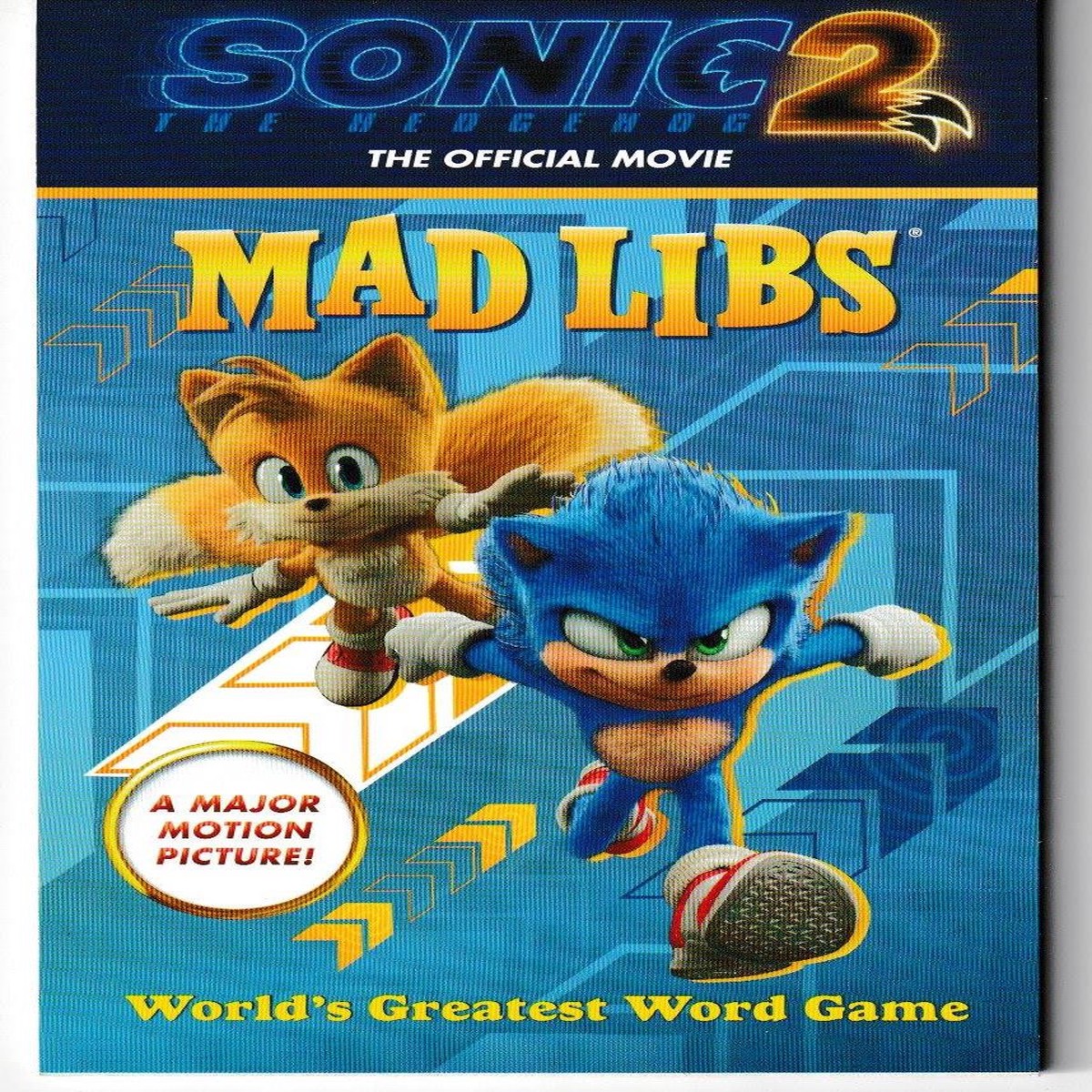 Sonic the Hedgehog 2: The Official Movie Mad Libs