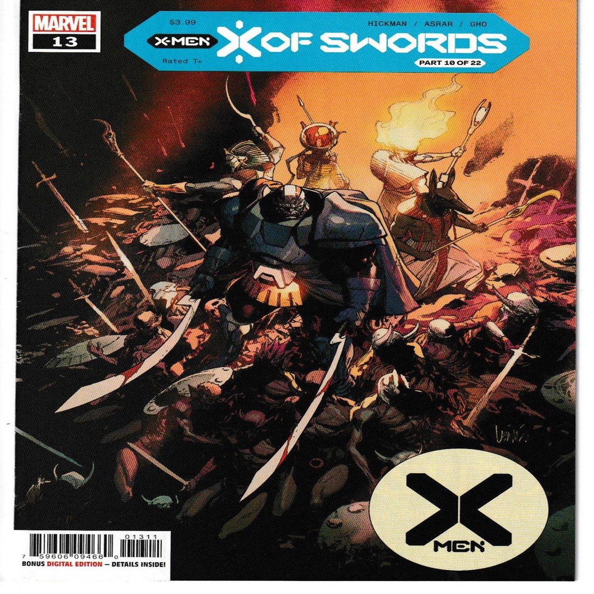 X-MEN (2019) #13 XOS (MARVEL 2020) "NEW UNREAD"