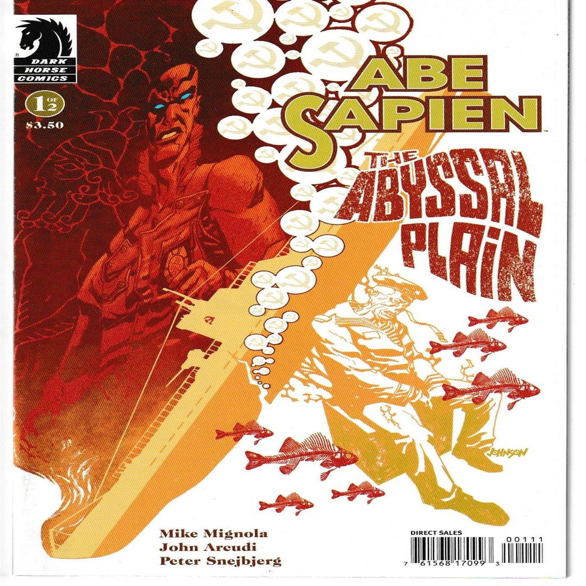 ABE SAPIEN ABYSSAL PLAIN #1 (DARK HORSE 2010)