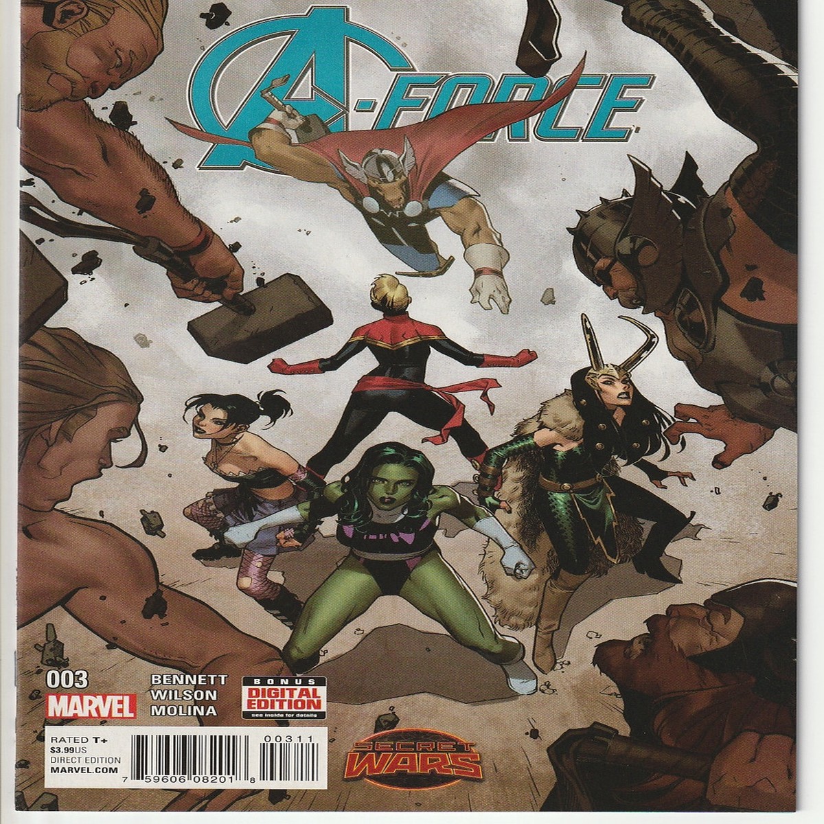 A-FORCE #3 (MARVEL 2015)